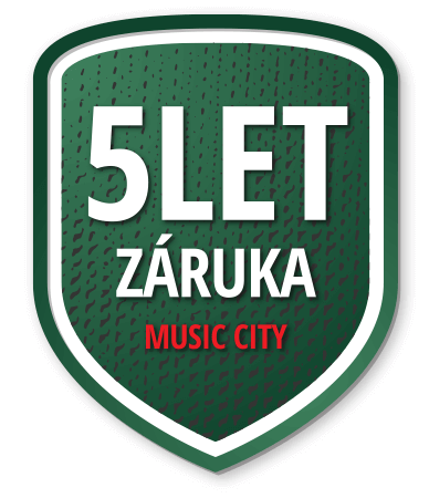 Music City záruka 5 let