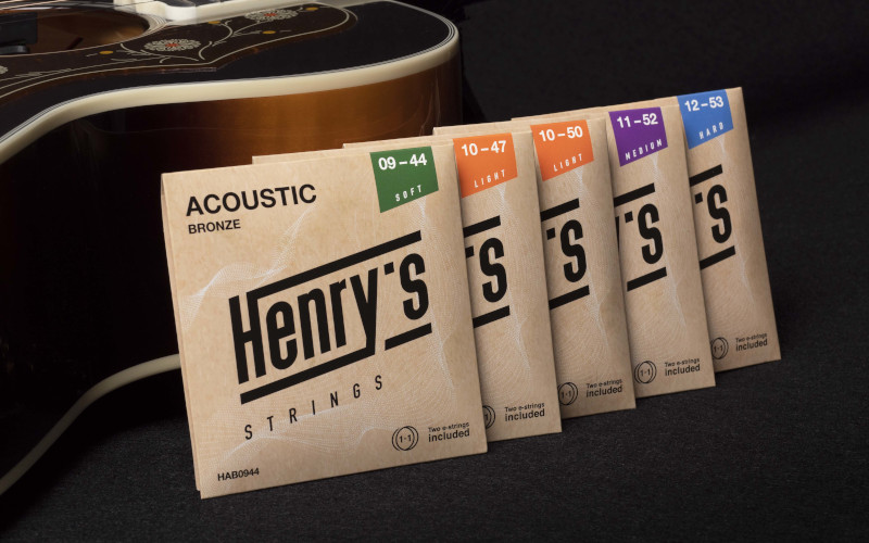 Struny HENRY'S STRINGS Bronzové struny HENRY'S STRINGS