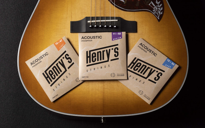 Struny HENRY'S STRINGS Fosfor-bronzové struny HENRY'S STRINGS