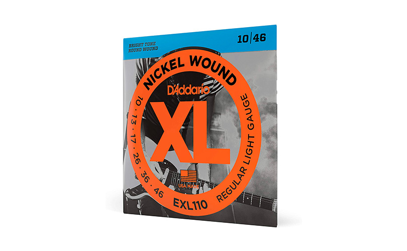 Struny pro elektrickou kytaru D'ADDARIO EXL110 REGULAR LIGHT - .010 - .046 Struny pro elektrickou kytaru D'ADDARIO EXL110 REGULAR LIGHT - .010 - .046